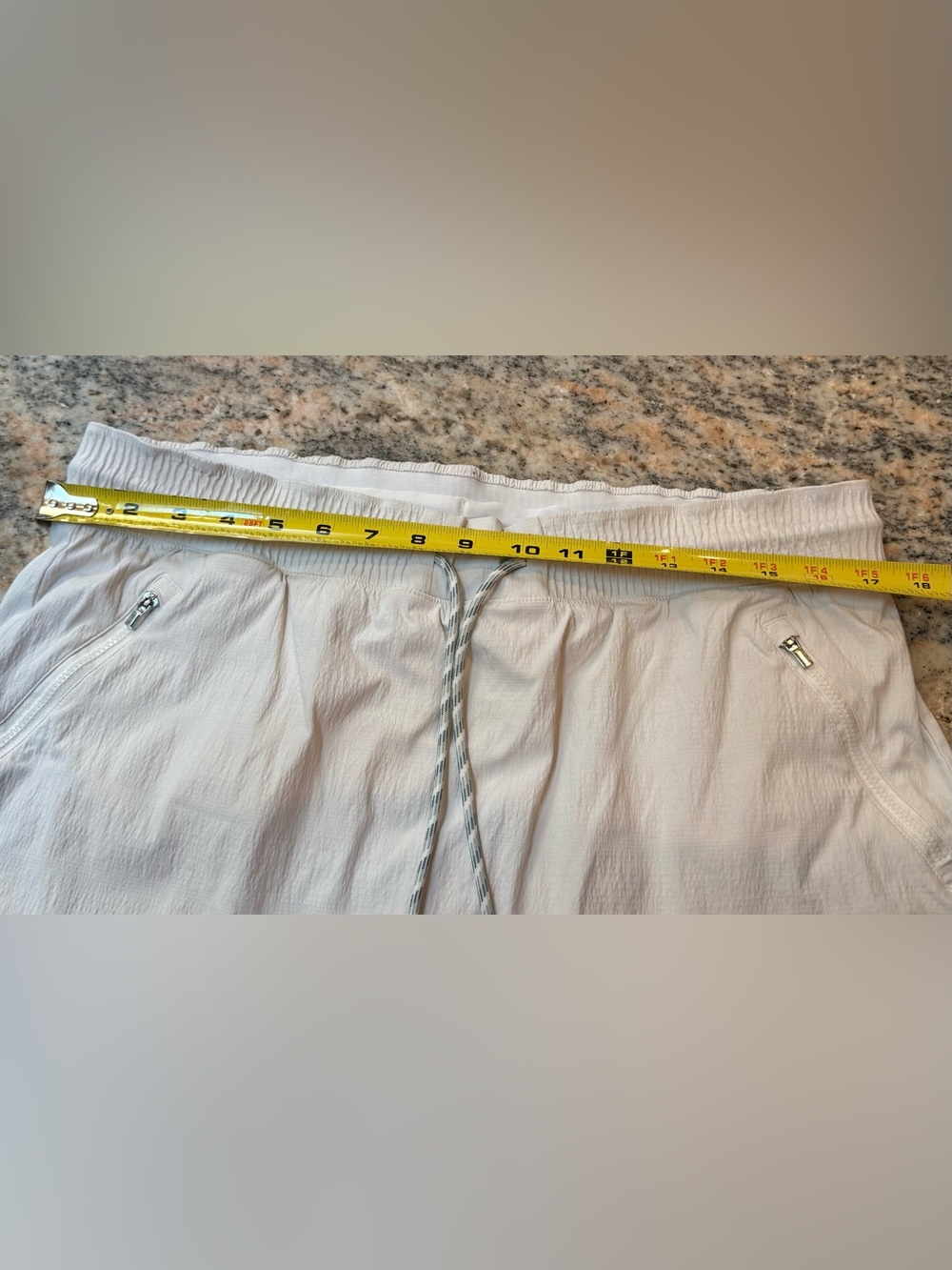 Athleta Trekkie Skort Size 14 White Drawstring Athletic Travel Tennis Golf Skort - Picture 5 of 12